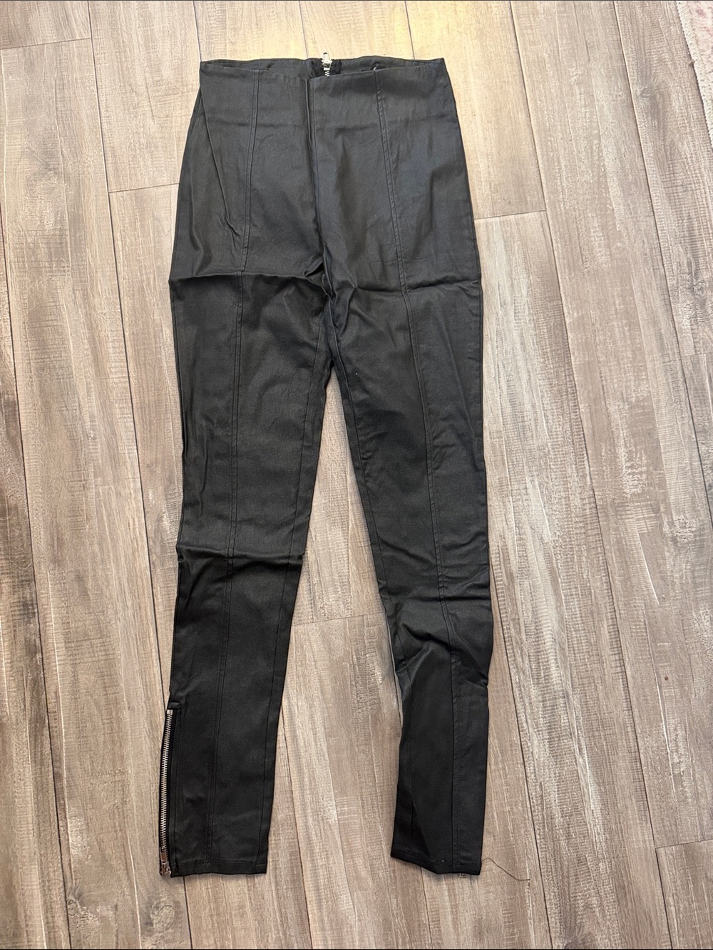 White Fox Boutique Black High-Waist Ponte Leggings